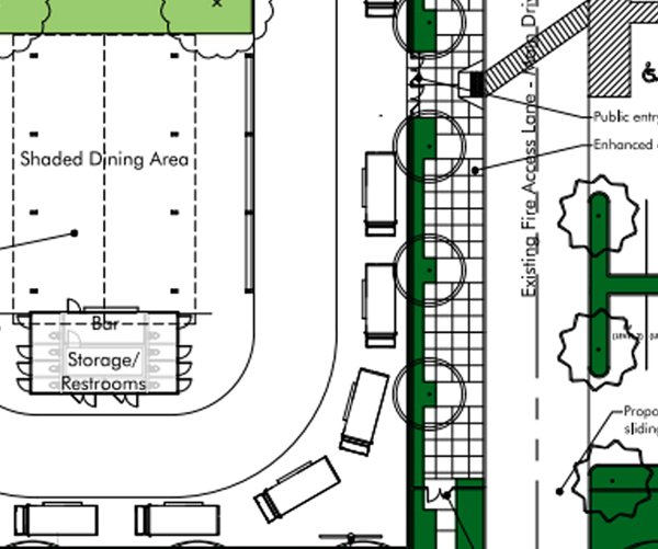 Truck court map