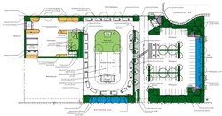 Truck court map