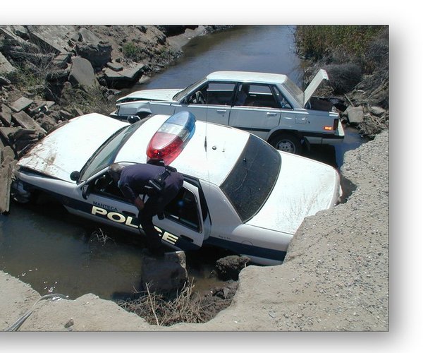 manteca police car