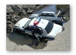 manteca police car