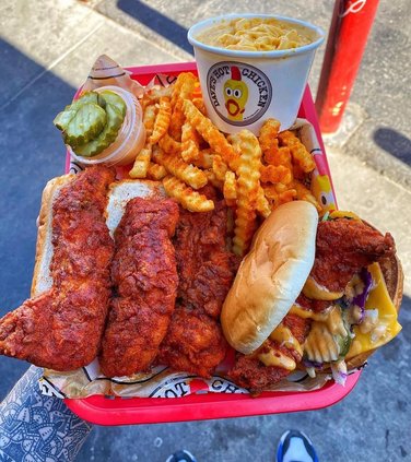 Dave's hot chicken