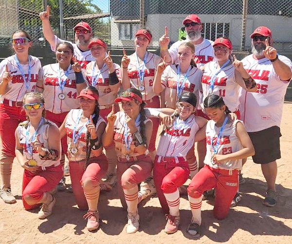 Ceres Sizzle 14-and-under travel softball August 2025