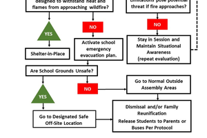 wildfire evacuation tree