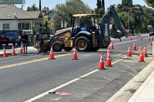 gustine road closure