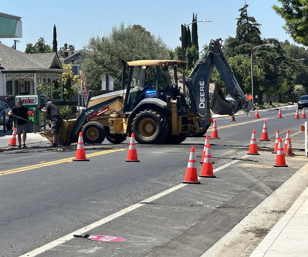 gustine road closure