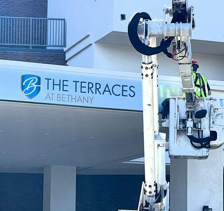 bethany terrace sign