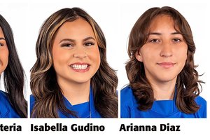 Marissa Renteria, Isabella Gudino and Arianna Diaz