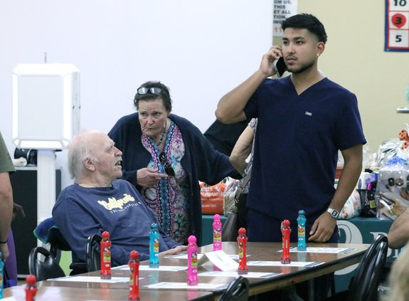 Seniors at Bingo Bonanza