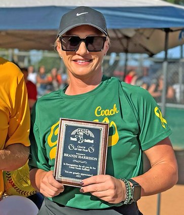 Softball Coach of the Year Brandi Harrison
