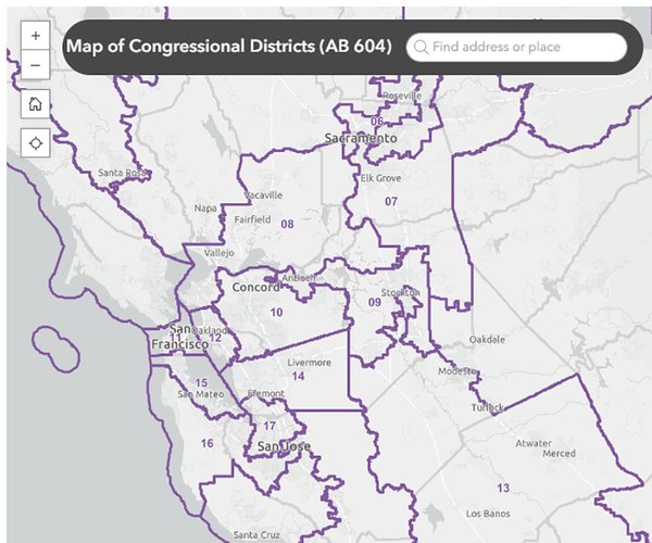redistricting map