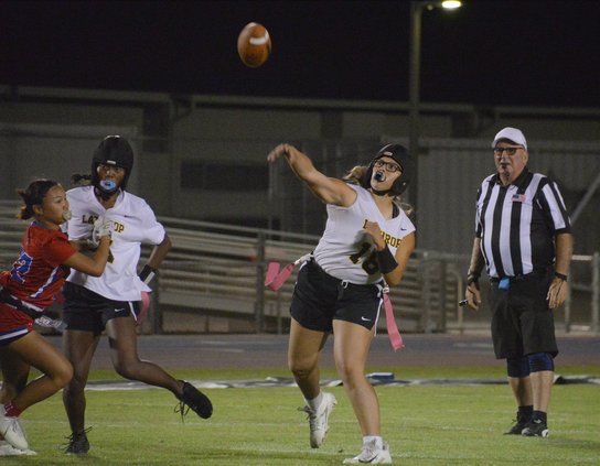 Lathrop-East Union flag football