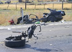 Ceres man in Civic crash
