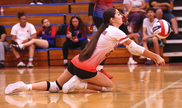 Mountain House at East Union girls volleyball