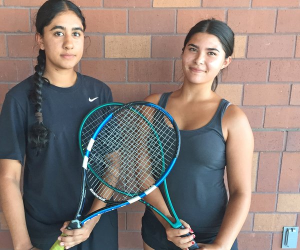 Harkiran Sandhu and Aleena Higle