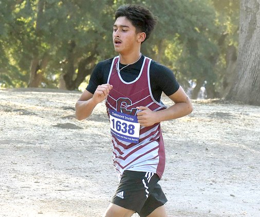 Jayden Pires and Central Valley’s boys cross