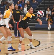 Grace Davis-Lathrop girls volleyball