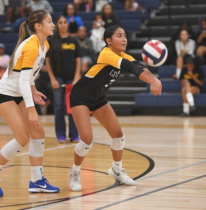 Grace Davis-Lathrop girls volleyball