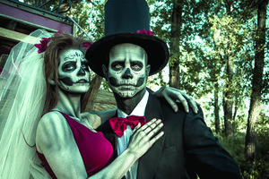 Halloween wedding
