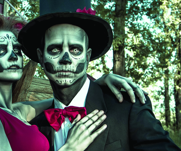 Halloween wedding