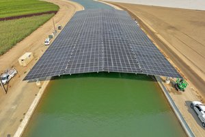 Canal solar project