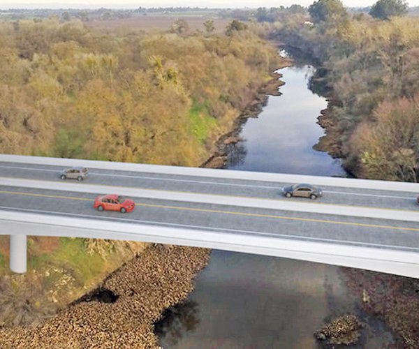artist conception of the way the proposed Garner-Faith