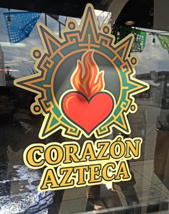 logo on the glass window notes a Fourth Street eatery