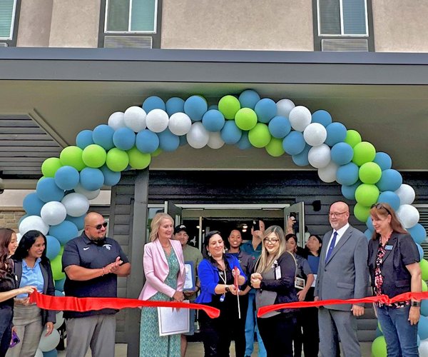 Woodspring  ribbon cutting pic
