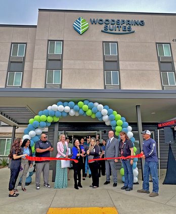 Woodspring  ribbon cutting pic