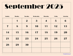 sept. calendar