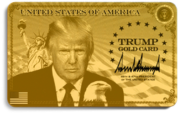 The Trump Card, don’t come to America  without it: The $1M Manteca connection