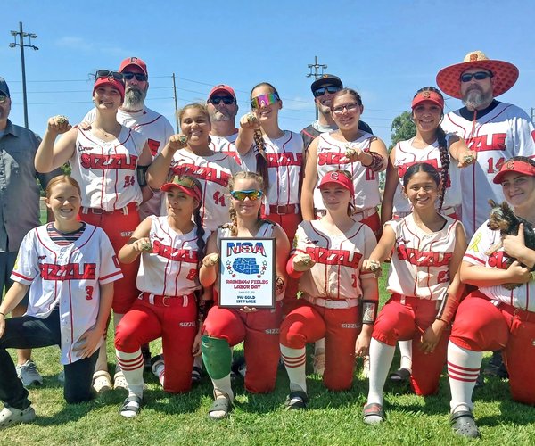 Ceres Sizzle 14-and-under travel softball  Oct 2025