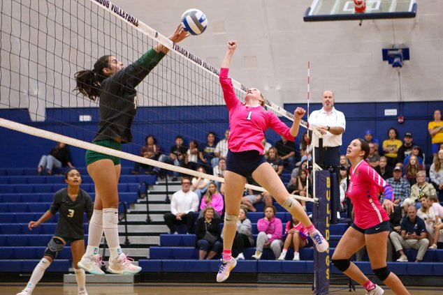 Pitman v Turlock volleyball 1