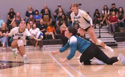 Holt Academy-River Islands girls volleyball