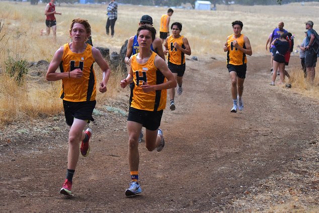 Hughson boys XC