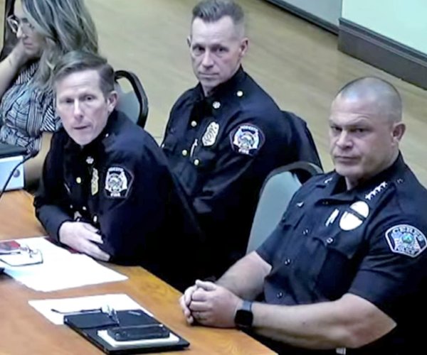 Modesto Fire Assistant Fire Chief Andrew Hunter reviewed