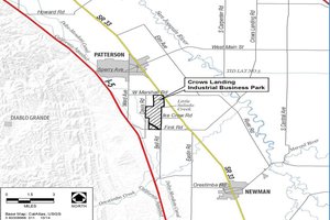 Crows Landing Industrial Park map