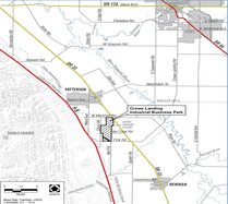 Crows Landing Industrial Park map