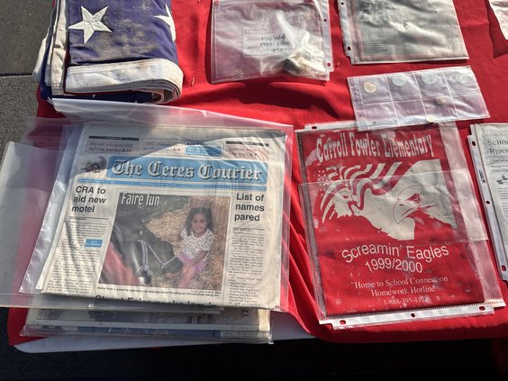 Contents of capsule at CF