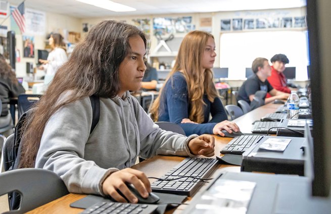 Marijane Macias and Mary Cortez