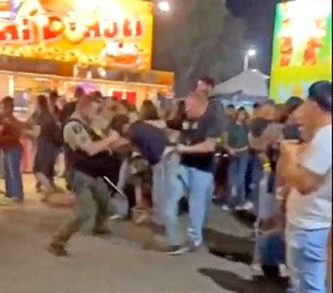 grainy image is from a video contributed by the law firm Taylor & Ring