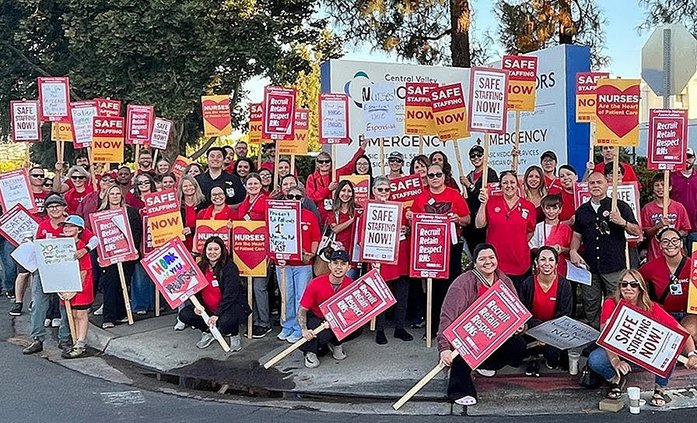 nurses strike