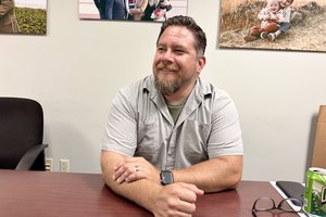 Alanis in his office Oct 20 2025