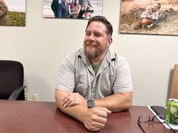 Alanis in his office Oct 20 2025