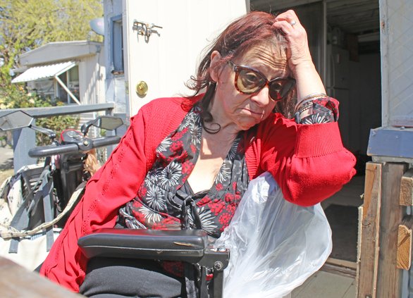 Lazy Wheels Mobile Home Park tenant Michelle Markle