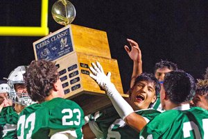 Jaycob Casias and his Central Valley football teammates