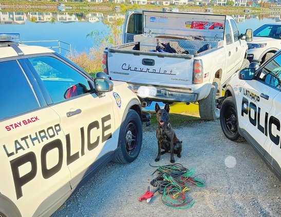 Lathrop copper theft