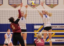 West Valley-Ripon Christian girls volleyball