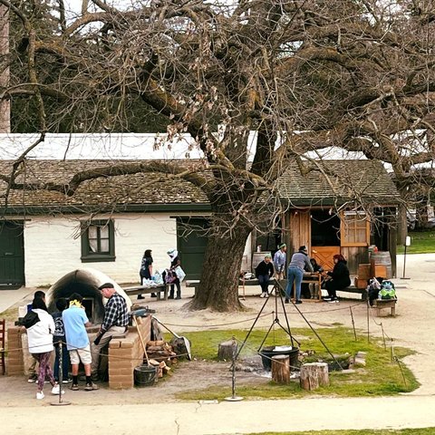 The California Dream was ignited with primitive tests of   a shiny nugget within the no thrills walls of Sutter’s Fort