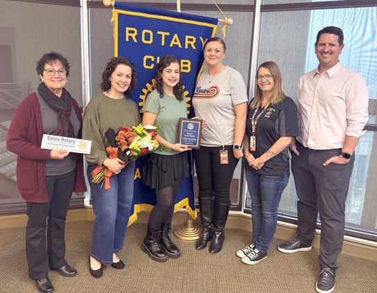 Rotary Student of the Month Isabella Hernandez
