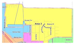 Keyes trustee area 3 on map[